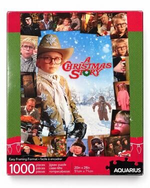A Christmas Story 1000 Piece Jigsaw Puzzle “Ralphie” by Aquarius ~ NEW